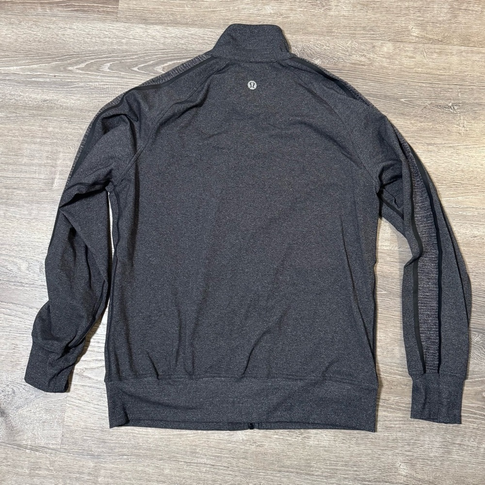 Lululemon Kung Fu Full Zip Jacket gray L/XL - Picture 2 of 4